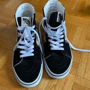 Vans sk8 hi breast cancer awareness